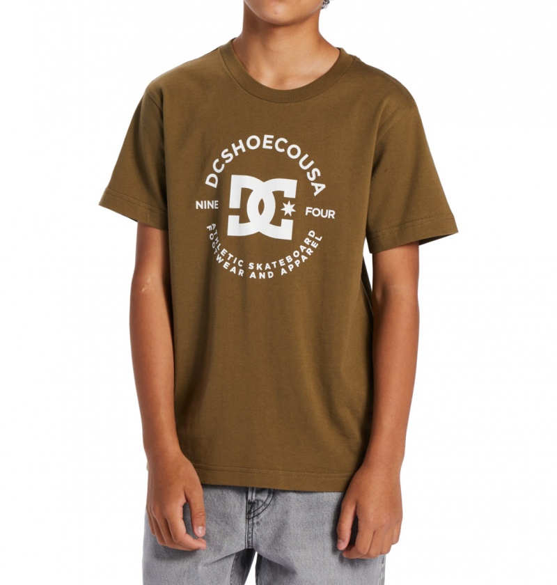 Capers DC Shoes DC Star Pilot - Short Sleeve T-Shirt 8-16 | DEA-304752