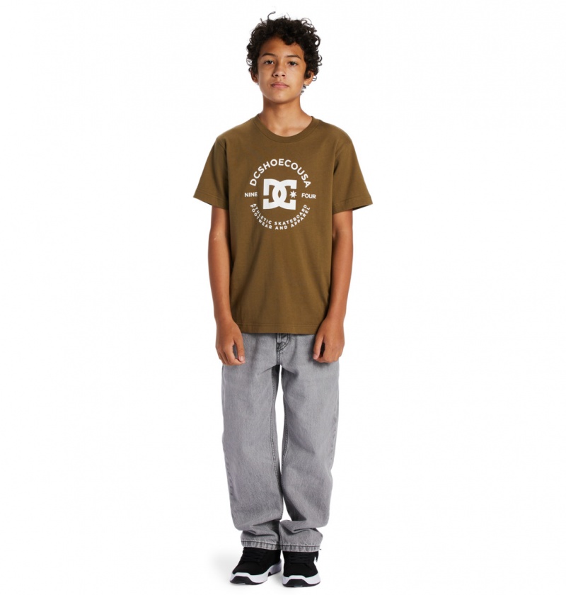 Capers DC Shoes DC Star Pilot - Short Sleeve T-Shirt 8-16 | DEA-304752