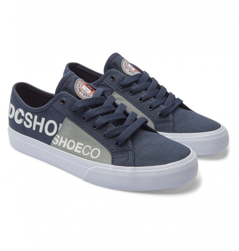 Dc Navy / Orange DC Shoes Manual - Shoes | NGV-358174