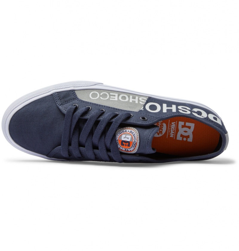 Dc Navy / Orange DC Shoes Manual - Shoes | NGV-358174