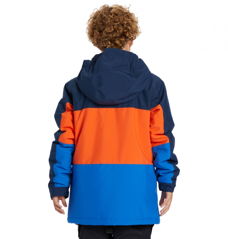 Dress Blues DC Shoes Defy - Technical Snow Jacket 8-16 | KLS-394512