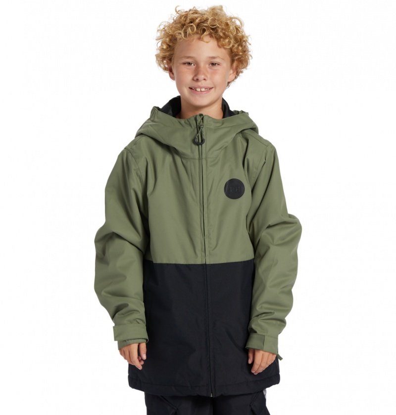 Four Leaf Clover DC Shoes Basis - Technical Snow Jacket 8-16 | EBR-237605