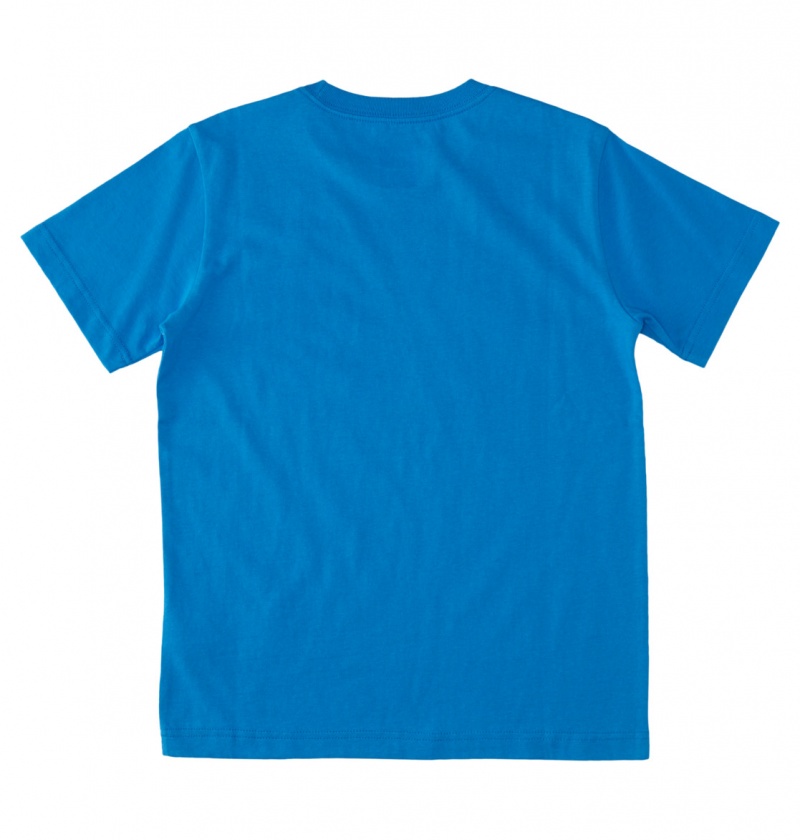 French Blue DC Shoes Astro - T-Shirt 8-16 | EWG-760548