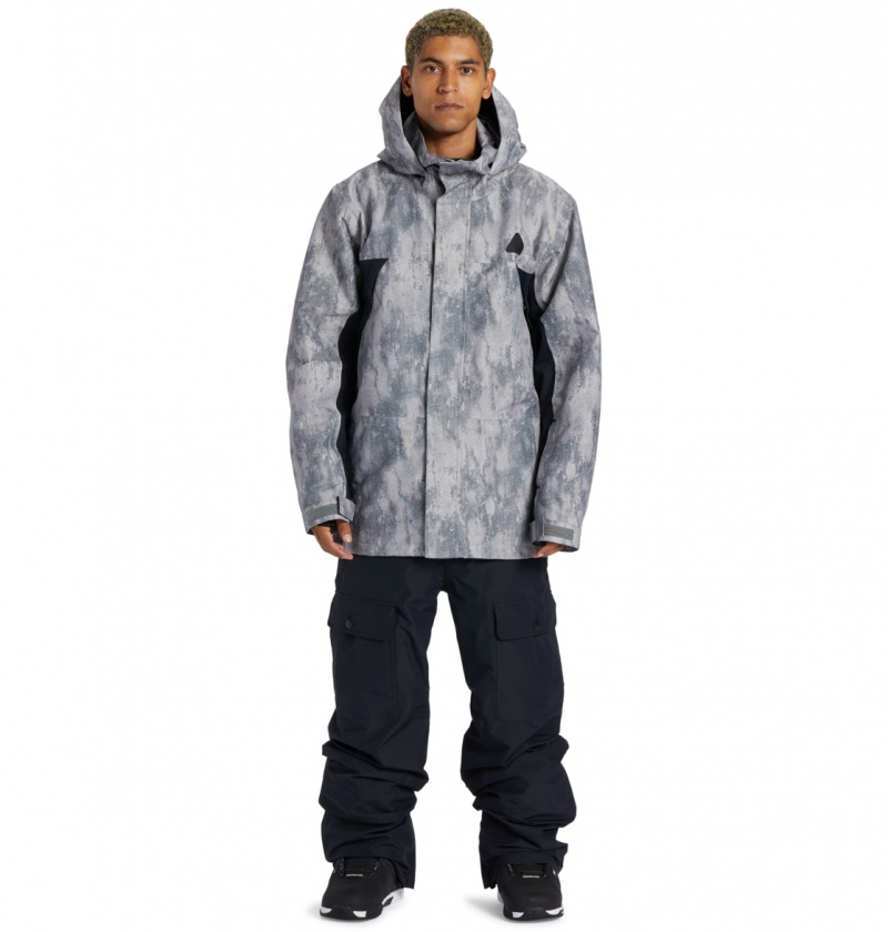 Grey Stone DC Shoes Command 45K - Technical Snow Jacket | HIM-506174