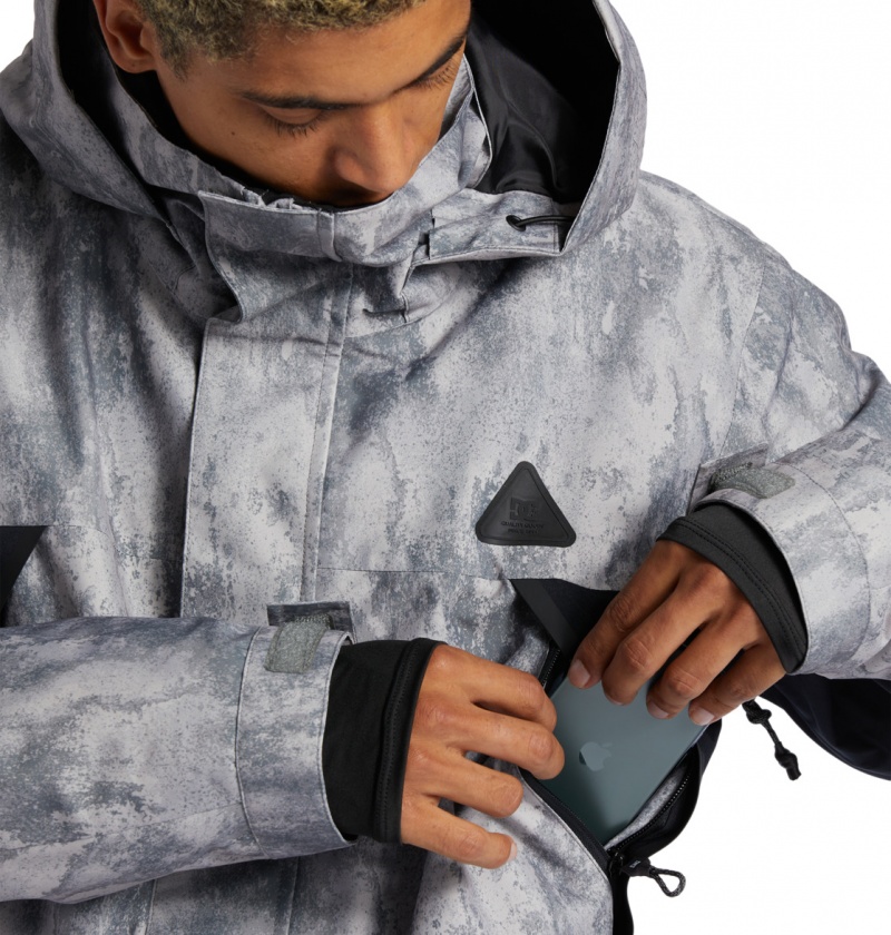 Grey Stone DC Shoes Command 45K - Technical Snow Jacket | HIM-506174