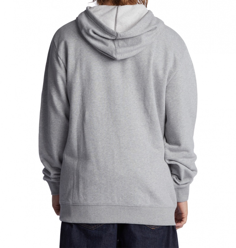 Heather Grey DC Shoes DC Star - Zip-Up Hoodie | VHF-043582