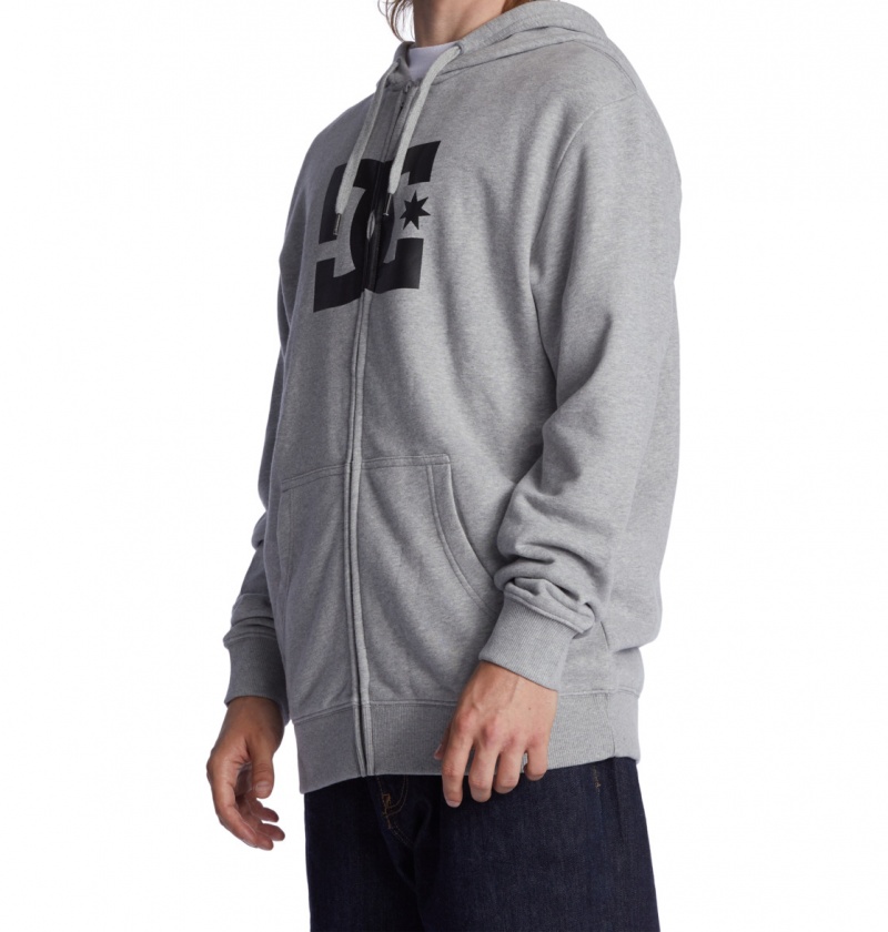 Heather Grey DC Shoes DC Star - Zip-Up Hoodie | VHF-043582