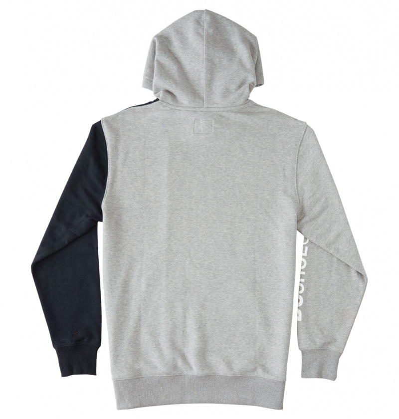 Heather Grey / Black DC Shoes Shift - Hoodie | HEA-308924