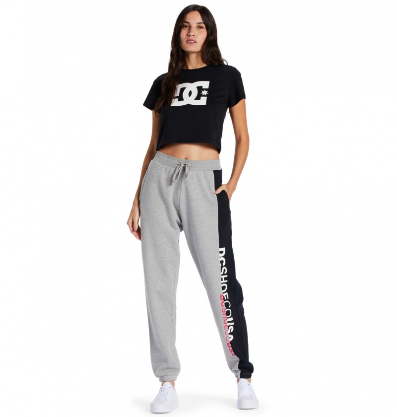 Heather Grey / Black DC Shoes Shift - Joggers | ASJ-267915