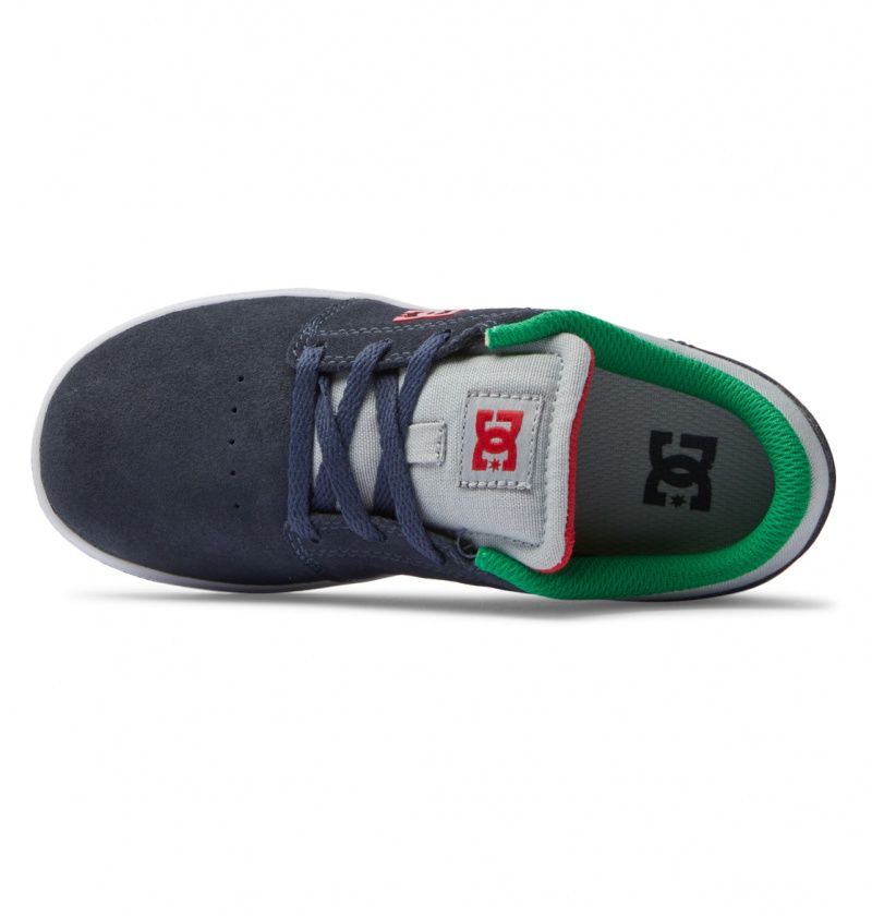 Heather Grey / Navy DC Shoes Crisis 2 - Shoes | HLT-465923