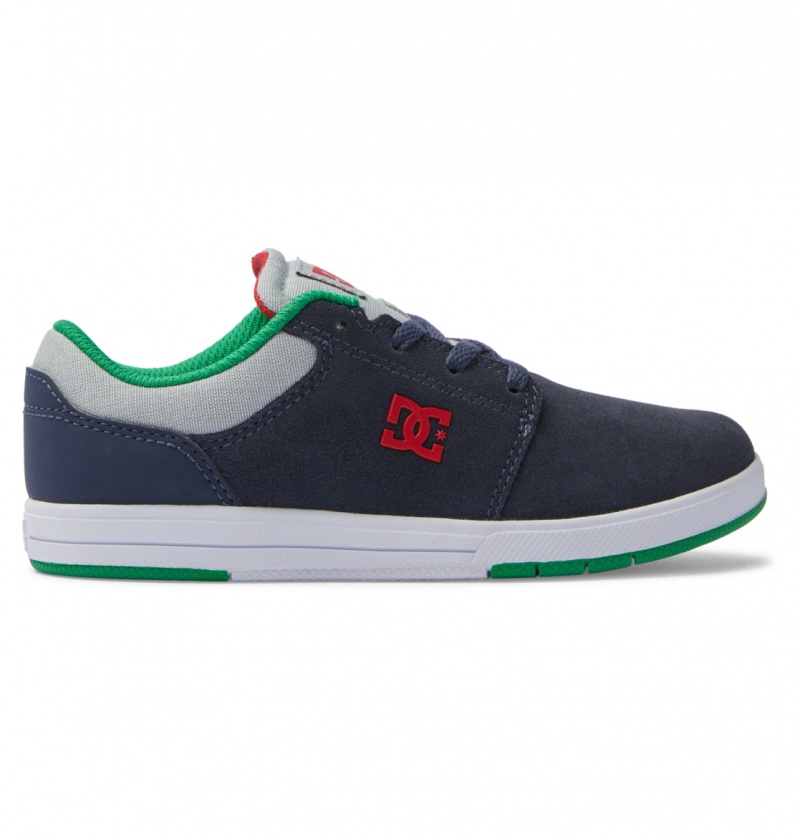 Heather Grey / Navy DC Shoes Crisis 2 - Shoes | HLT-465923