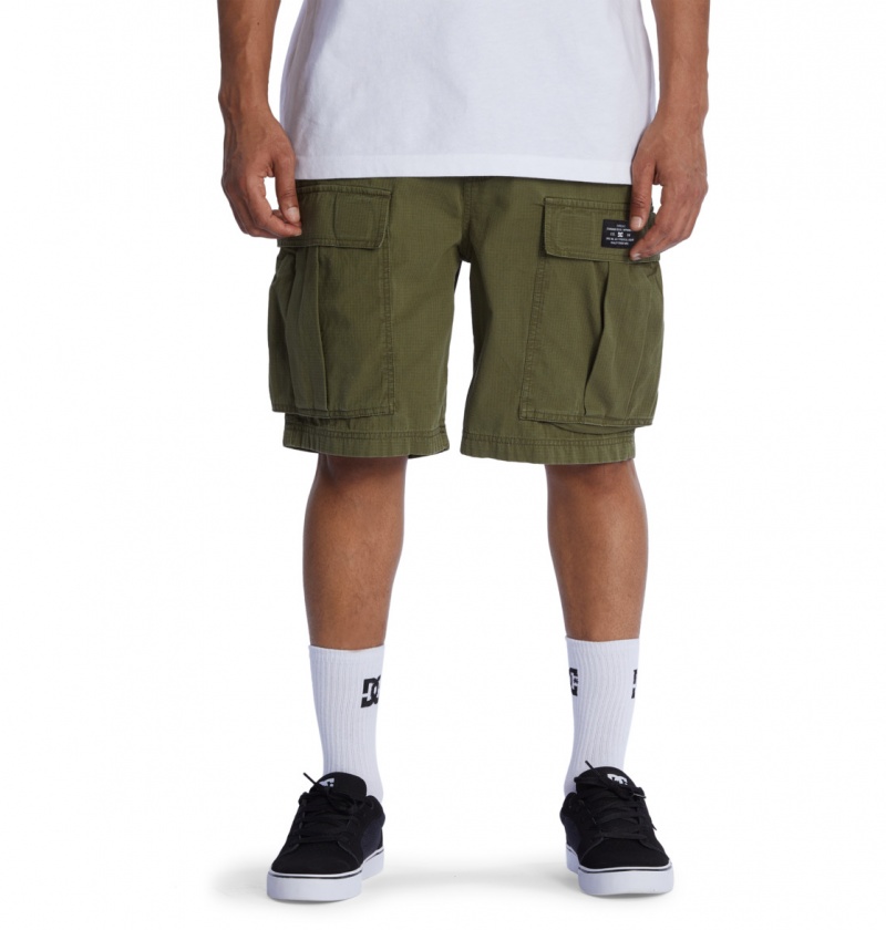 Ivy Green DC Shoes Tundra - Cargo Shorts | XKW-195480