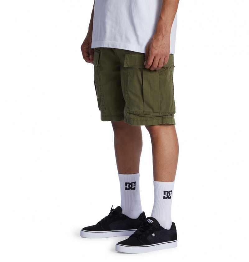 Ivy Green DC Shoes Tundra - Cargo Shorts | XKW-195480