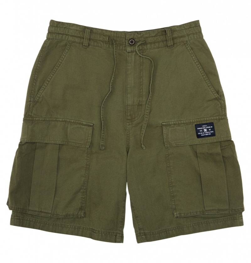 Ivy Green DC Shoes Tundra - Cargo Shorts | XKW-195480