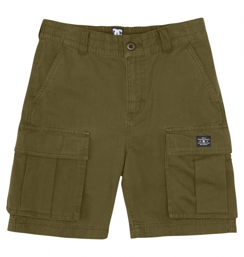 Ivy Green DC Shoes Tundra - Cargo Shorts 8-16 | VYF-956138