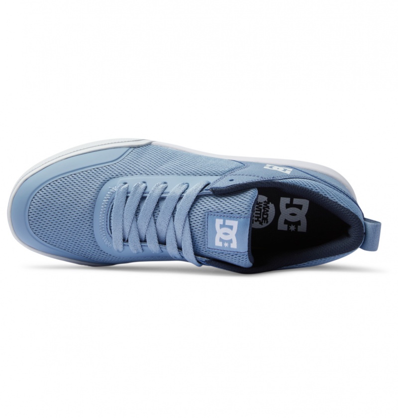 Light Blue DC Shoes Transit - Shoes | HAP-106259