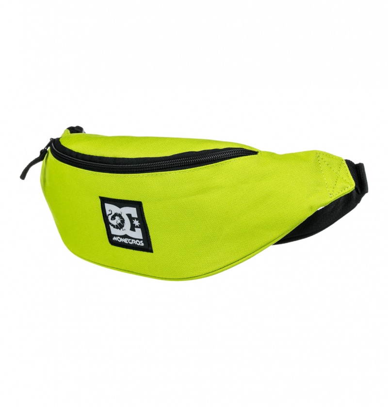 Lime Green DC Shoes x Monegros - Waistbag | JRU-675043