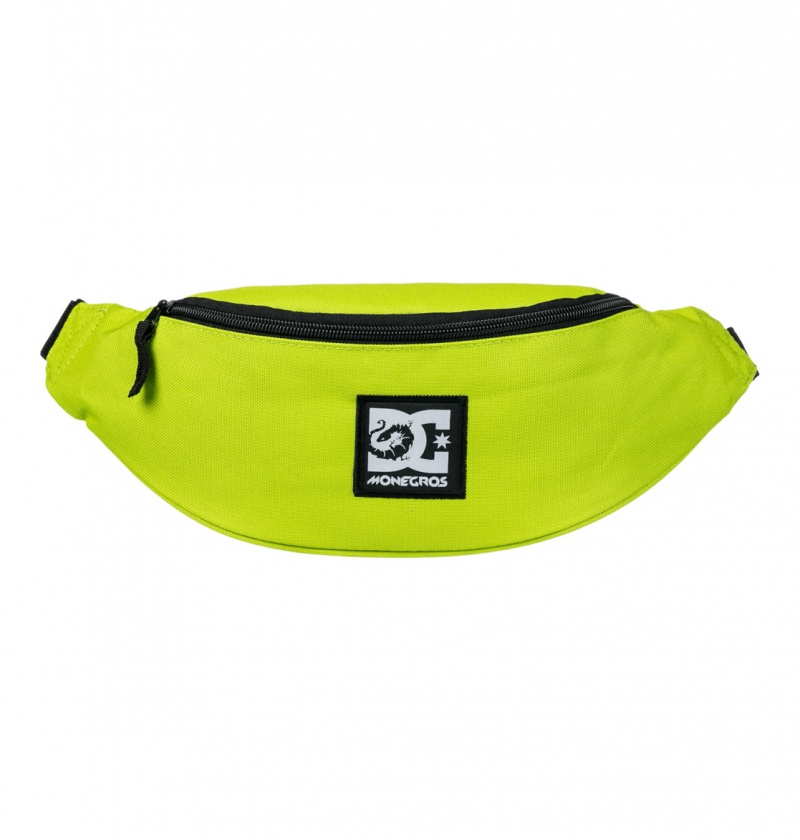 Lime Green DC Shoes x Monegros - Waistbag | JRU-675043