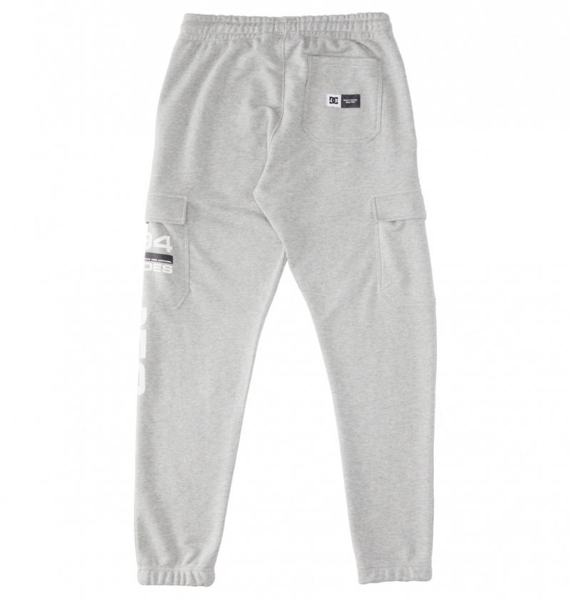 Medium Grey Heather DC Shoes Havoc Cargo - Joggers | SGH-240693