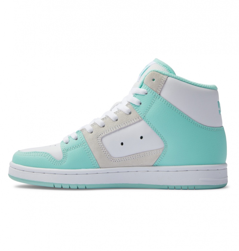 Mint DC Shoes Manteca 4 Hi - High-Top Leather Shoes | LKZ-579260