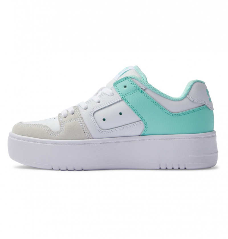 Mint DC Shoes Manteca 4 Platform - Flatform Shoes | DSE-356824