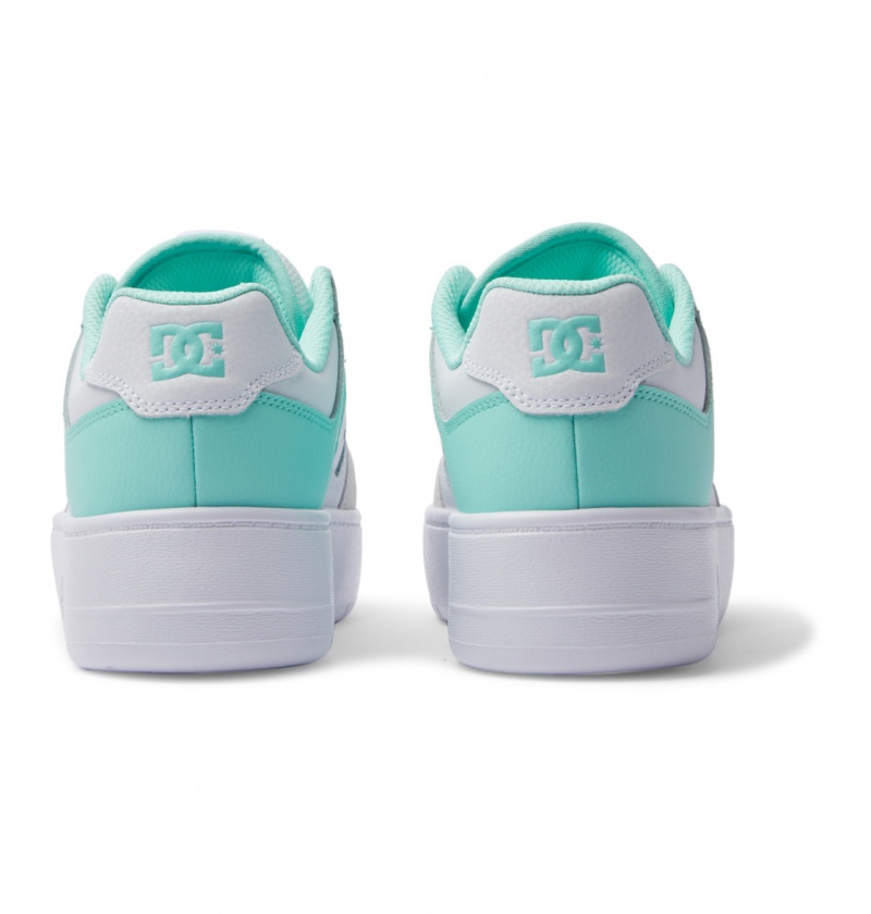 Mint DC Shoes Manteca 4 Platform - Flatform Shoes | DSE-356824