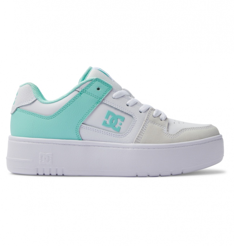 Mint DC Shoes Manteca 4 Platform - Flatform Shoes | DSE-356824