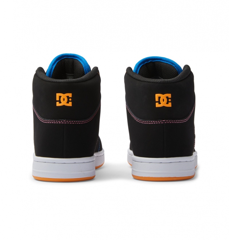 Multi DC Shoes Manteca 4 Hi - High-Top Leather Shoes | WNI-891345