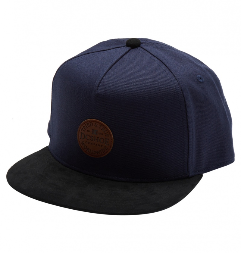 Navy Blazer DC Shoes Hackers - Snapback Cap | HID-526834