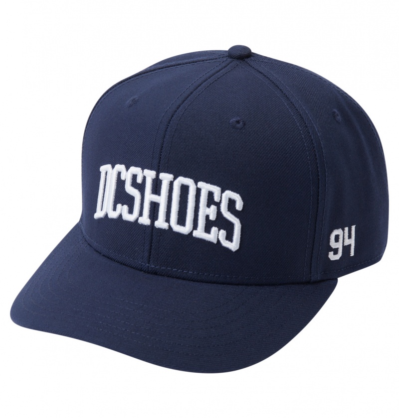 Navy Blazer DC Shoes Semi-Pro - Snapback Cap | DBZ-913204