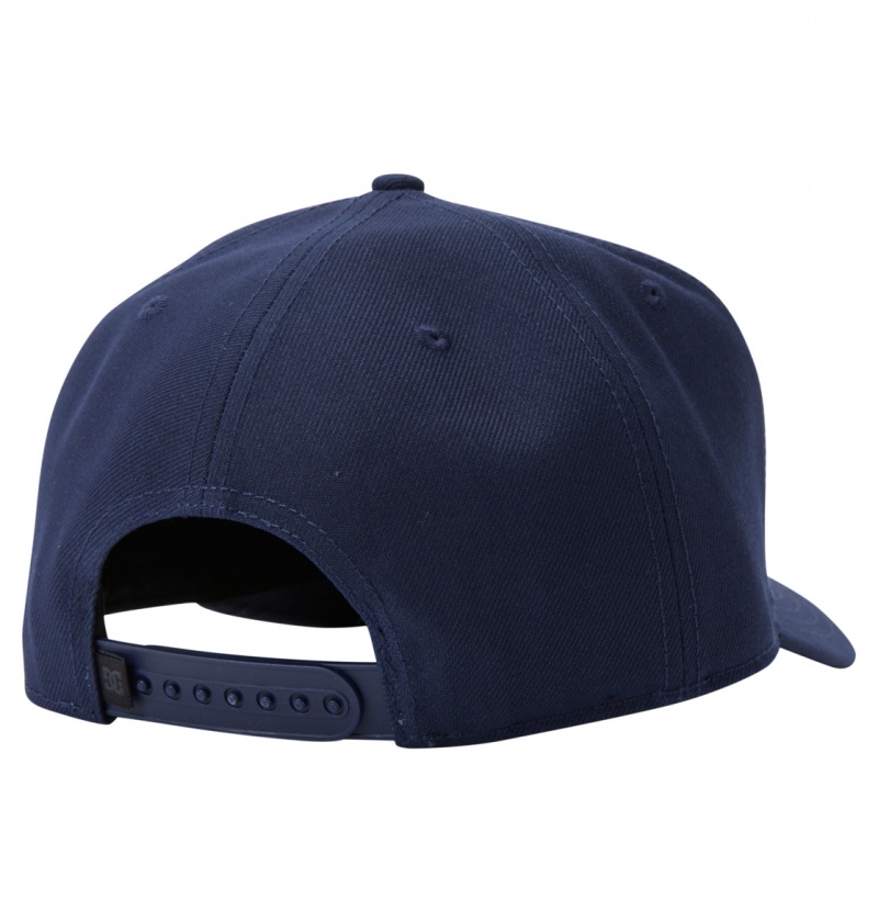 Navy Blazer DC Shoes Semi-Pro - Snapback Cap | DBZ-913204