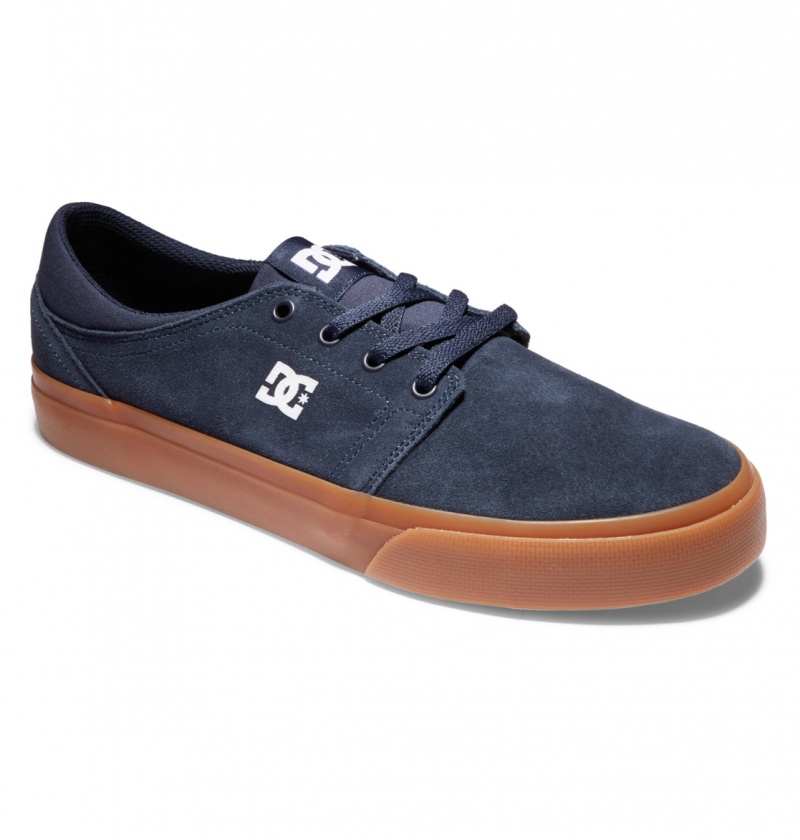 Navy / Gum DC Shoes Trase - Suede Shoes | FSO-126984