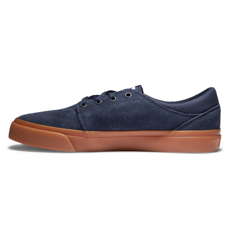 Navy / Gum DC Shoes Trase - Suede Shoes | FSO-126984