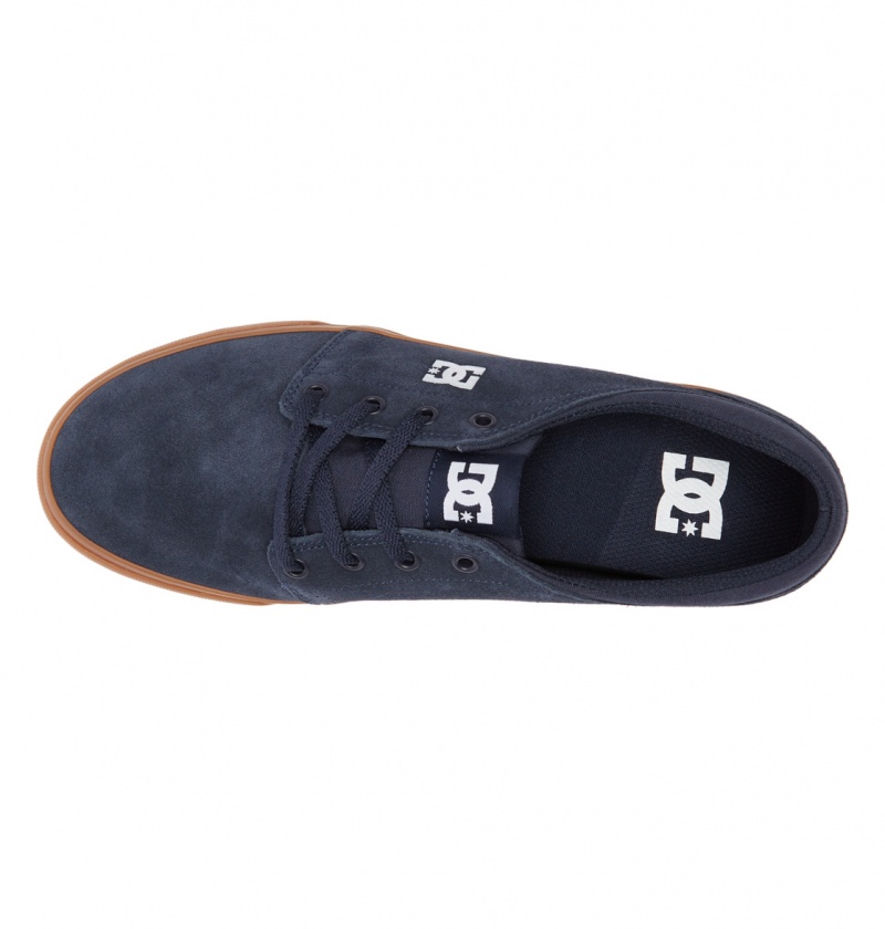 Navy / Gum DC Shoes Trase - Suede Shoes | FSO-126984