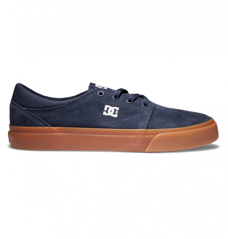 Navy / Gum DC Shoes Trase - Suede Shoes | FSO-126984