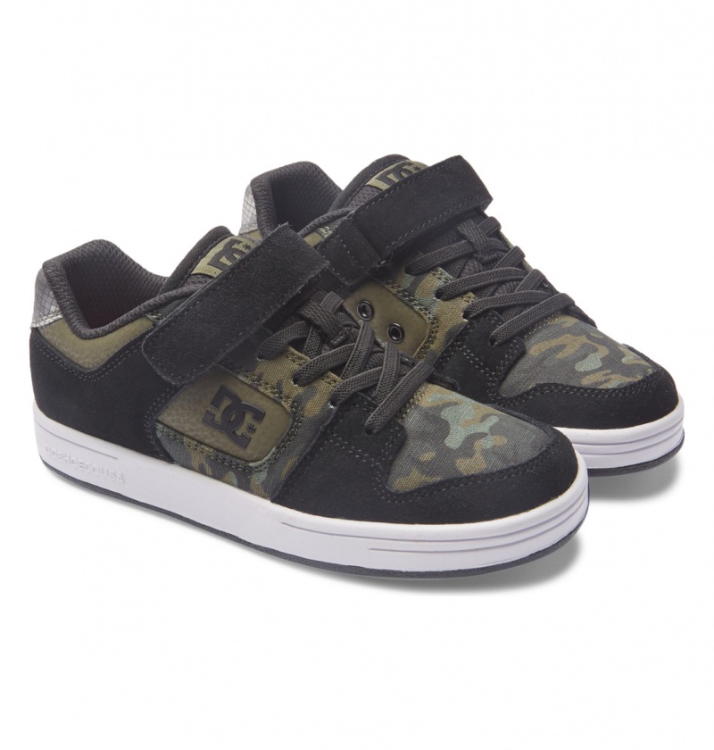 Olive Camouflage DC Shoes Manteca 4 V - Shoes | UCP-042731