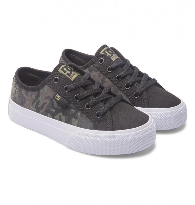 Olive Camouflage DC Shoes Manual - Shoes | BVR-761829