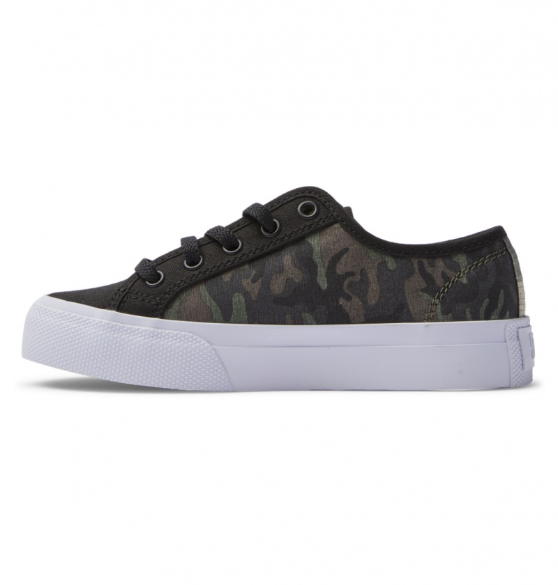 Olive Camouflage DC Shoes Manual - Shoes | BVR-761829