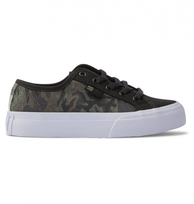 Olive Camouflage DC Shoes Manual - Shoes | BVR-761829