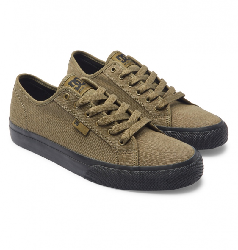 Olive / Black DC Shoes Manual - Shoes | FXG-531970