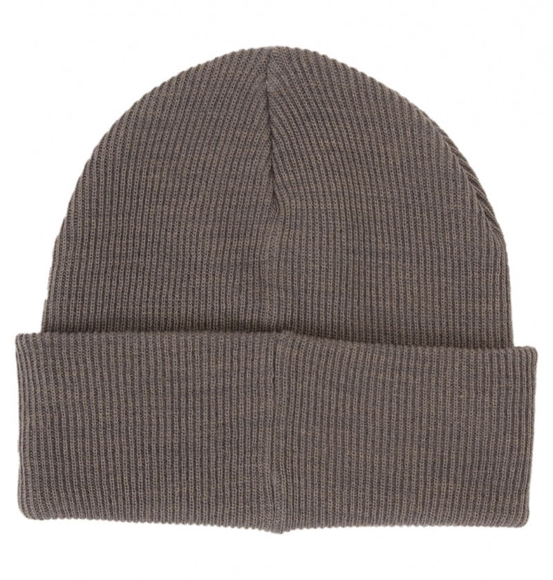 Pewter DC Shoes Label - Beanie | HKU-157902