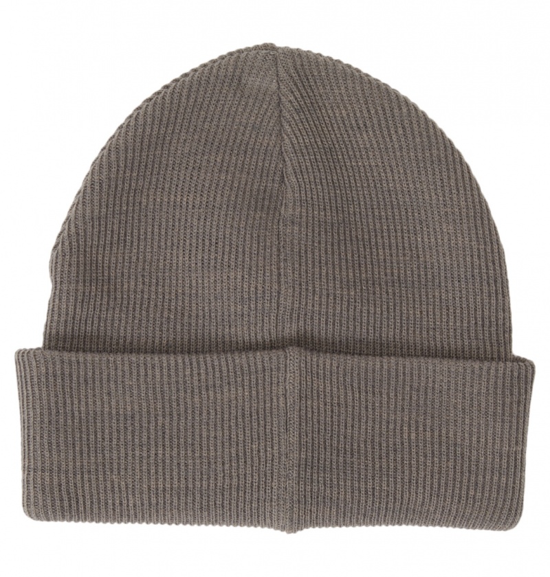 Pewter DC Shoes Label - Beanie | MZH-712846