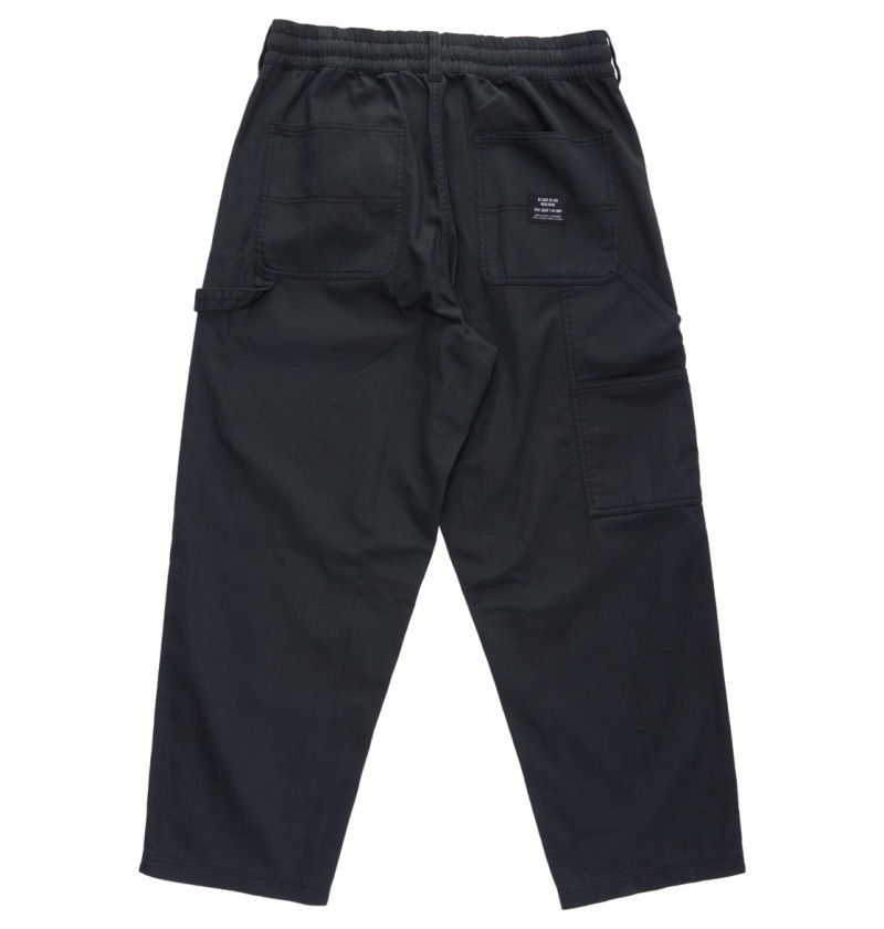 Pirate Black DC Shoes Trench - Carpenter Trousers | LMA-382495