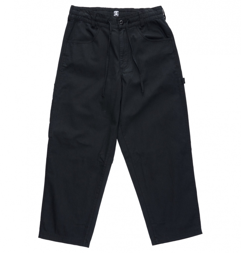 Pirate Black DC Shoes Trench - Carpenter Trousers | LMA-382495