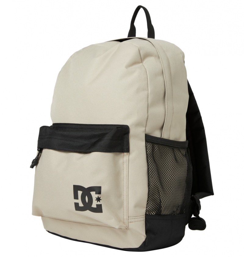 Plaza Taupe DC Shoes Backsider Seasonal 20L - Medium Backpack | ZJI-209485