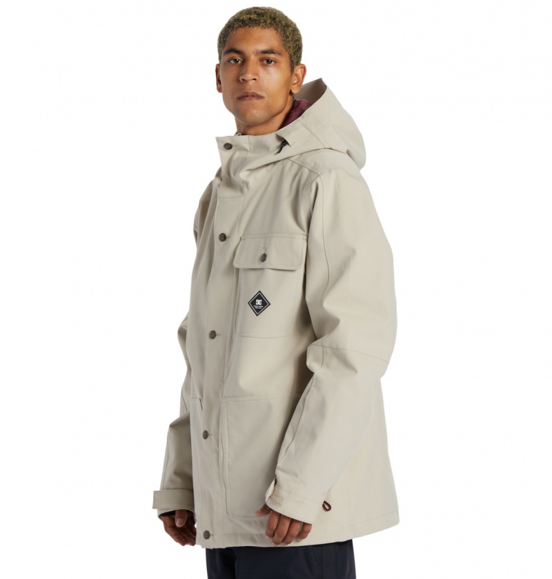 Plaza Taupe DC Shoes Servo - Technical Snow Jacket | SEH-234109