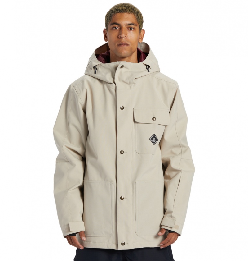 Plaza Taupe DC Shoes Servo - Technical Snow Jacket | SEH-234109