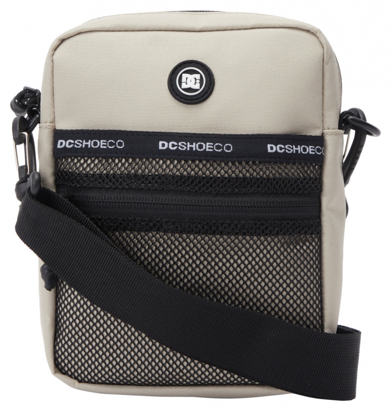 Plaza Taupe DC Shoes Starcher 2L - Small Shoulder Bag | GIQ-985432