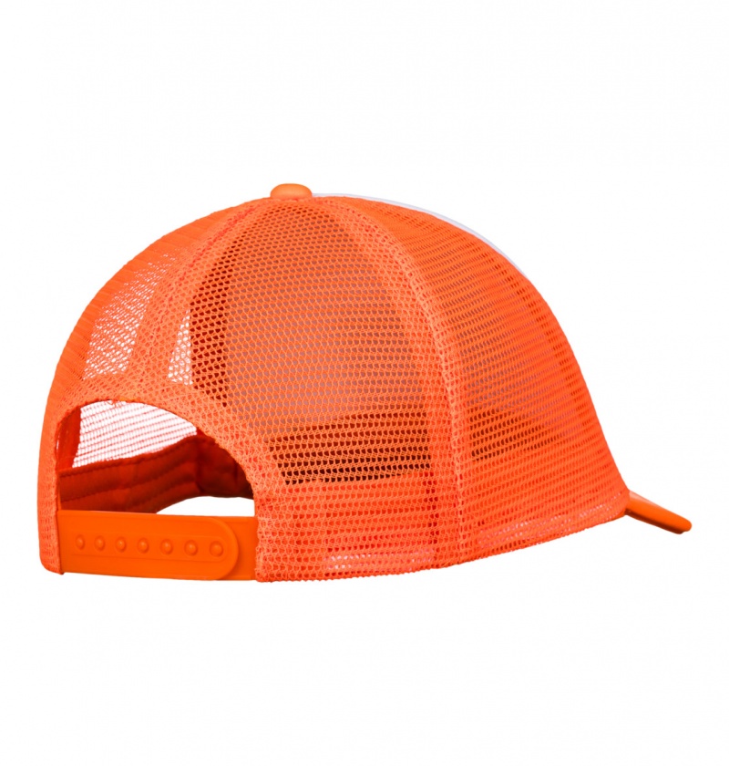 Shocking Orange DC Shoes x Monegros - Trucker Cap | TVL-423158