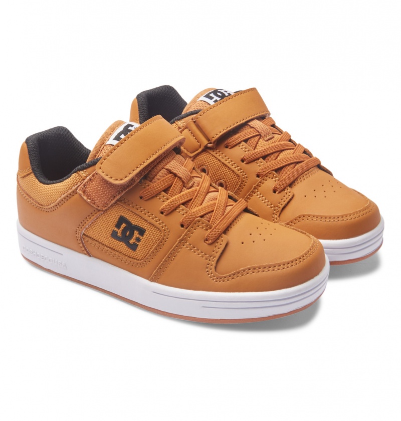 Wheat / Black DC Shoes Manteca 4 V - Shoes | UAC-213806